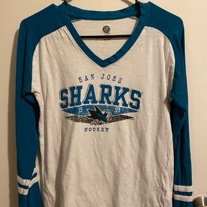 Long sleeve San Jose Sharks shirt